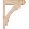 Ekena Millwork Merced Smooth Arts and Crafts Outlooker, Douglas Fir, 5 1/2"W x 18"D x 22"H OUT06X18X22MRC03SDF - alternate 4